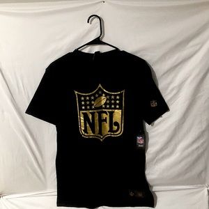 Black/Gold- NFL Licensed Apparel (never worn) U-neck T-Shirt